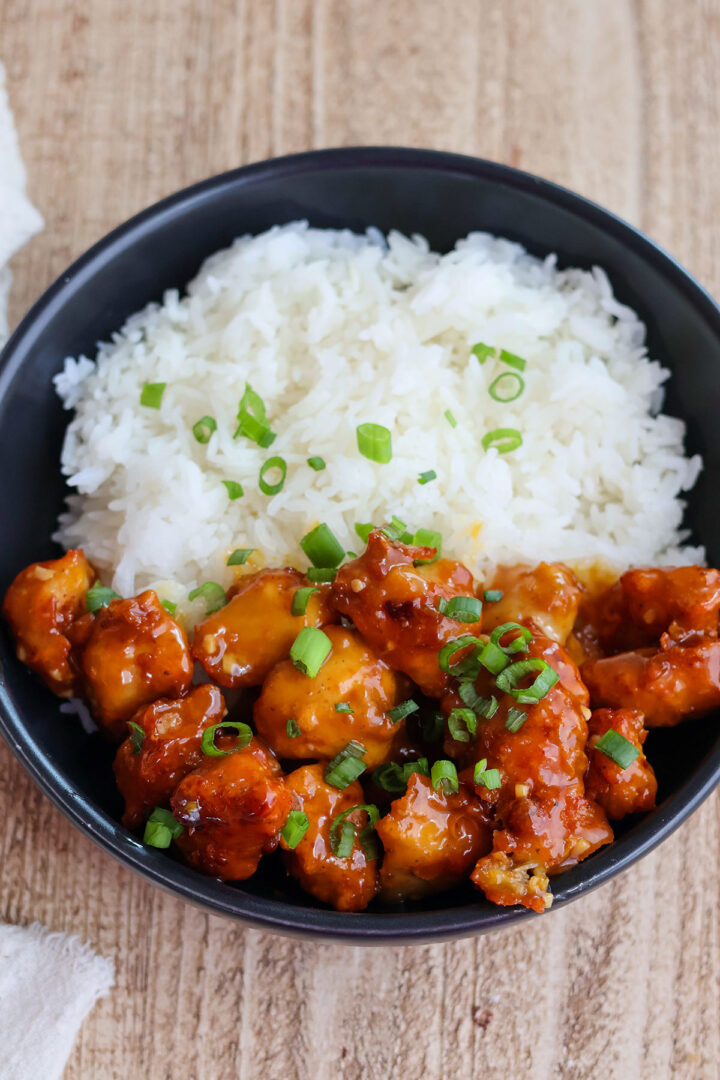 Orange Chicken and Rice